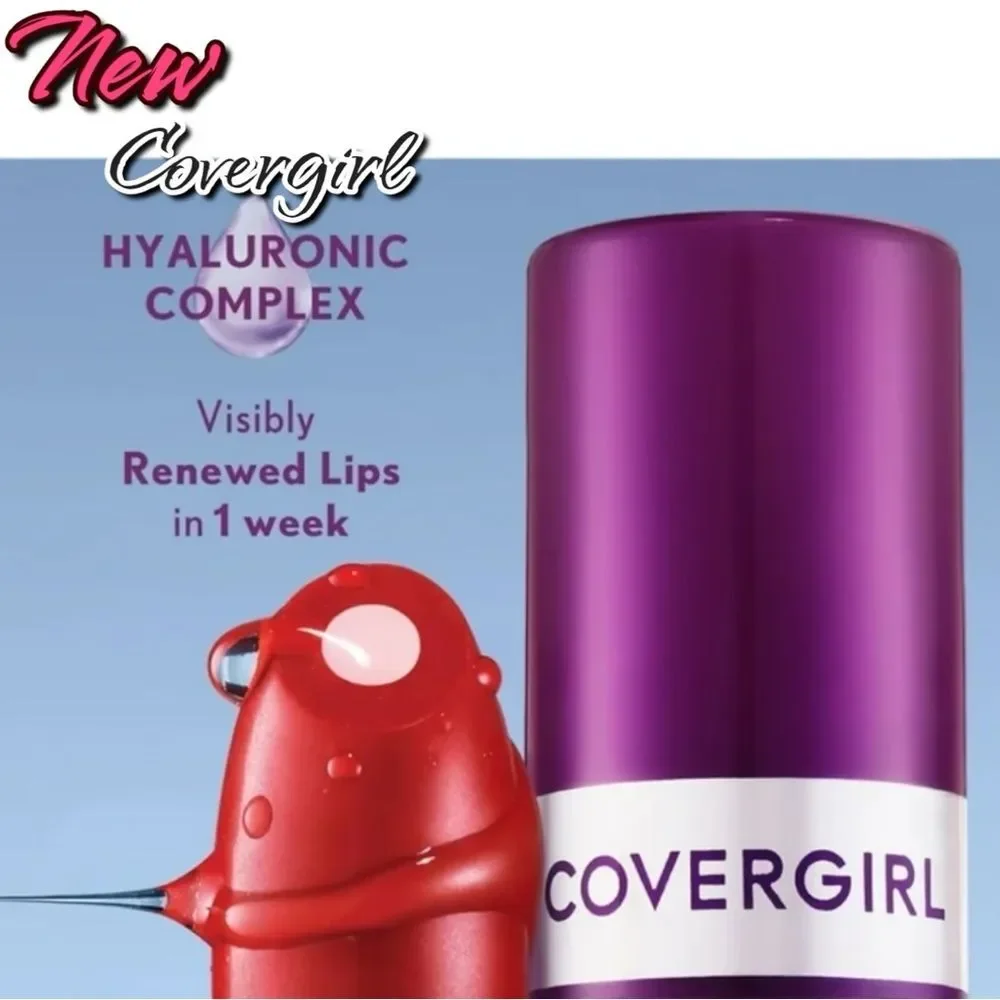 New COVERGIRL Simply Ageless Moisture Renew Core Lipstick – 250 Gracious P